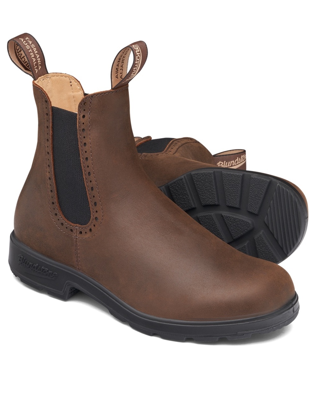 Blundstone Originals #2151 Women's High Top
Antique Brown Leather Chelsea Boots